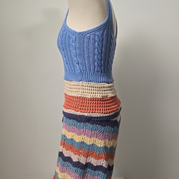 Refashioned Crocheted Romper (M/L) - Picture 5 of 15